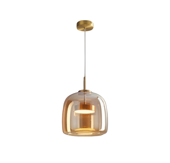 Mid-Century Retro-Influenced Pendant Light