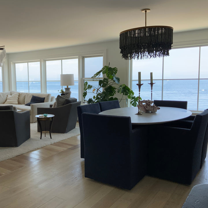 Maximalist Layered Hollywood Regency Style Chandelier