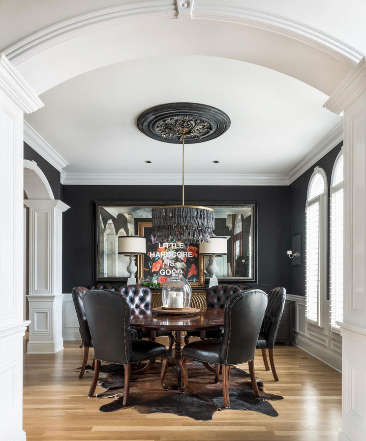 Maximalist Layered Hollywood Regency Style Chandelier