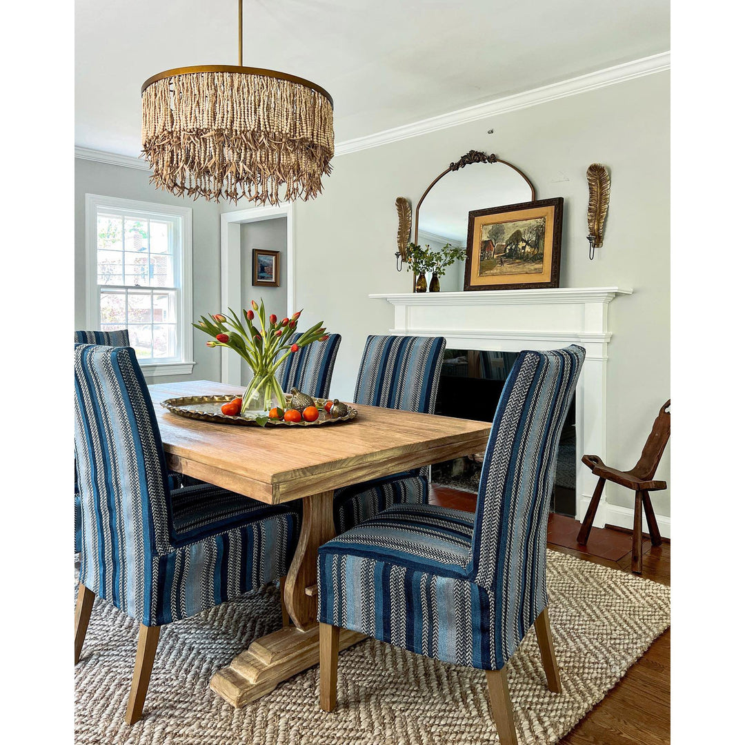 Maximalist Layered Hollywood Regency Style Chandelier