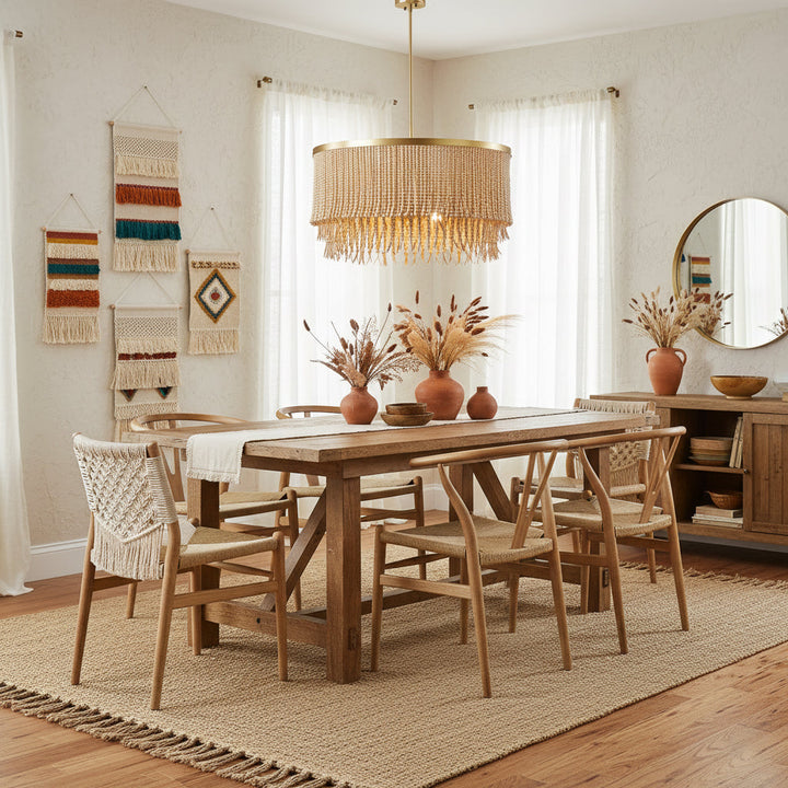 Maximalist Layered Hollywood Regency Style Chandelier