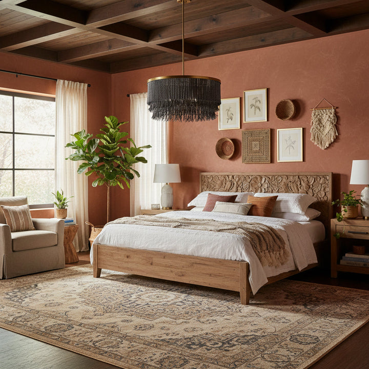 Maximalist Layered Hollywood Regency Style Chandelier