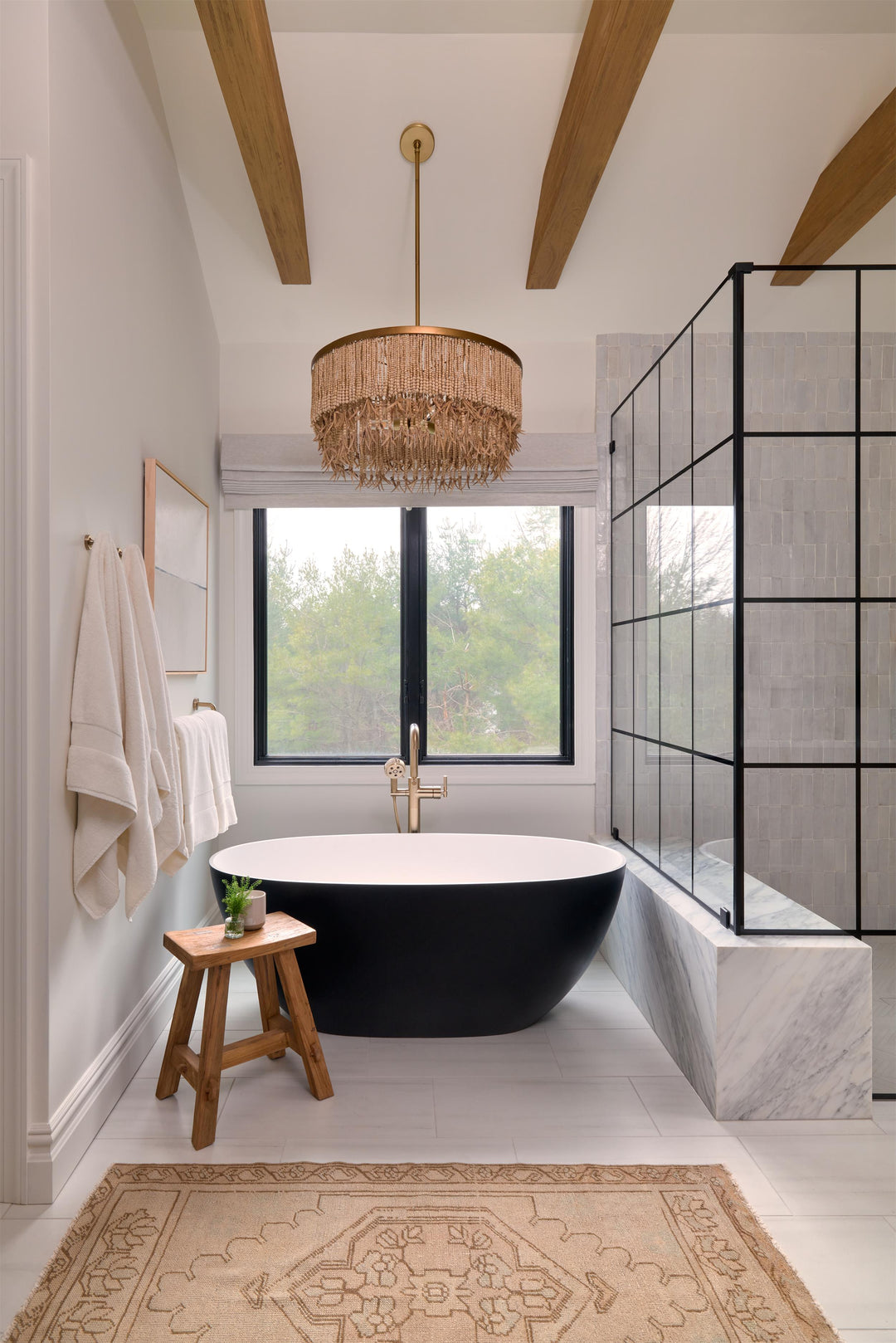 Maximalist Layered Hollywood Regency Style Chandelier