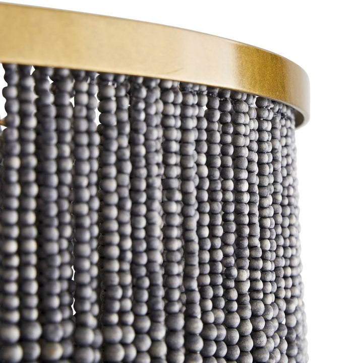 Maximalist Layered Hollywood Regency Style Chandelier