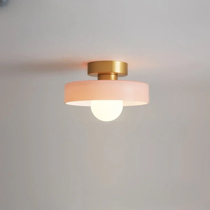 Modern Round Colorful Scandinavian Ceiling Light