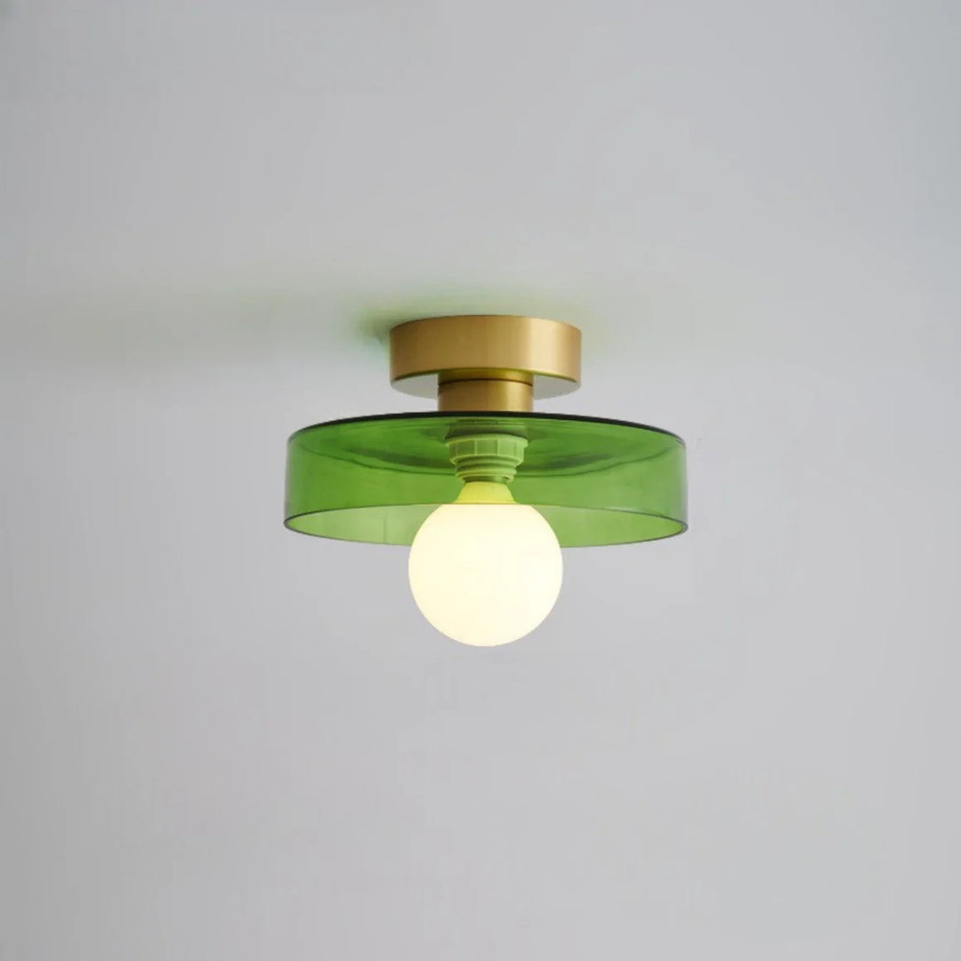 Modern Round Colorful Scandinavian Ceiling Light