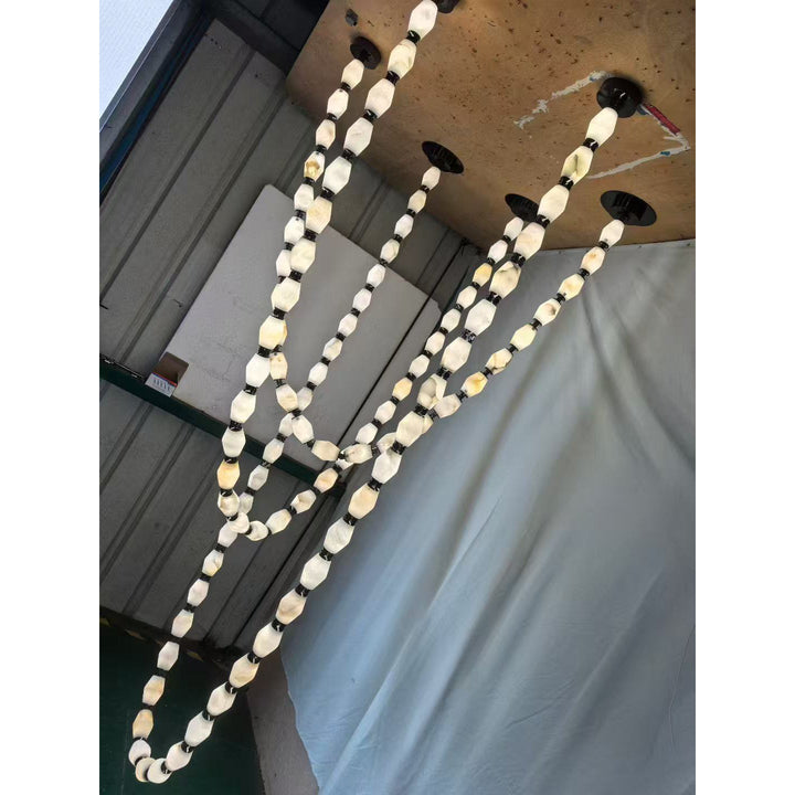 Art Deco Necklace-Inspired LED Chandelier