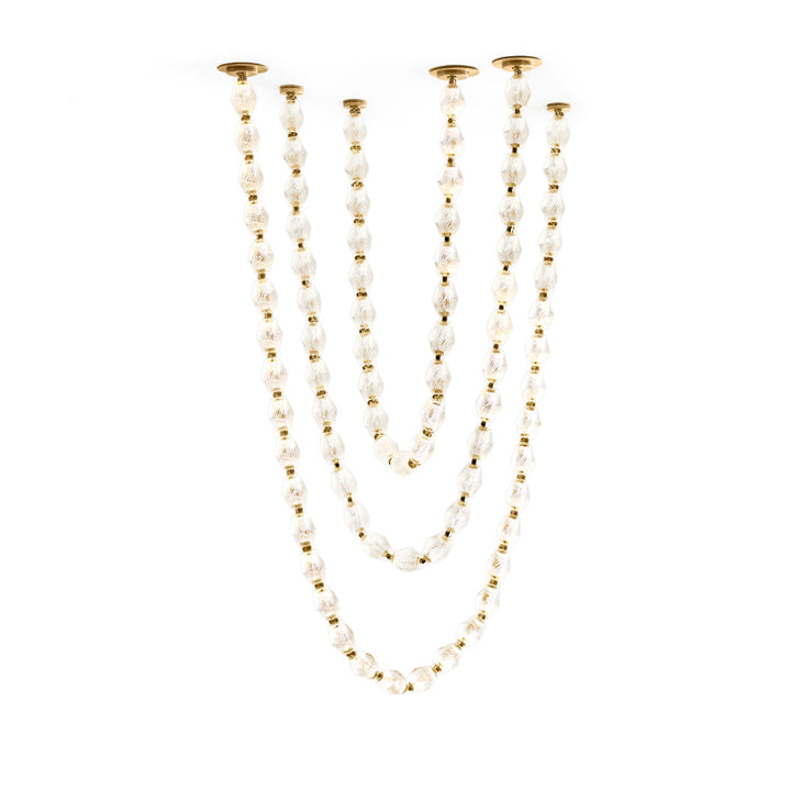 Art Deco Necklace-Inspired LED Chandelier