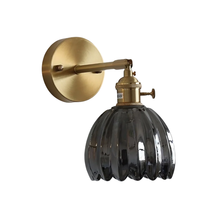 Antique Traditional Petal Style Wall Light