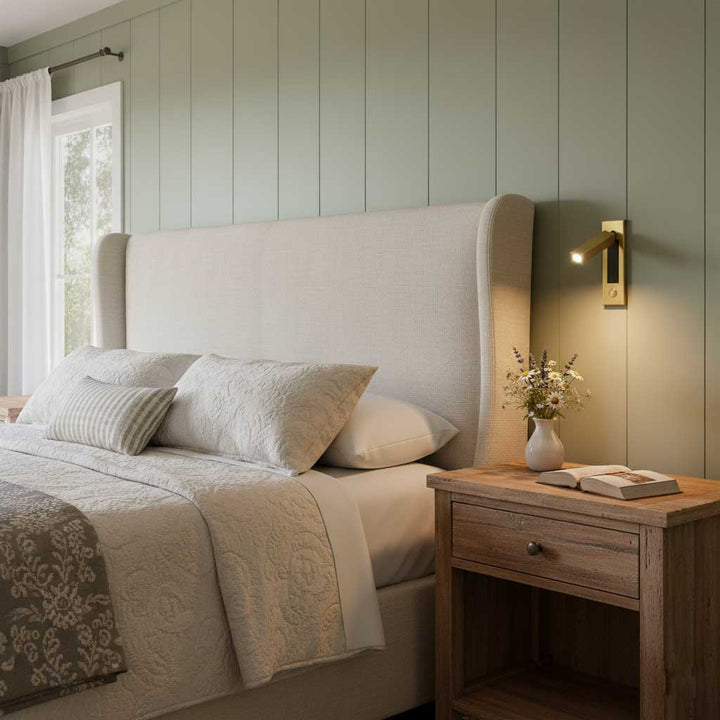 Modern Minimalist LED Bedside Scandinavian Wall Light