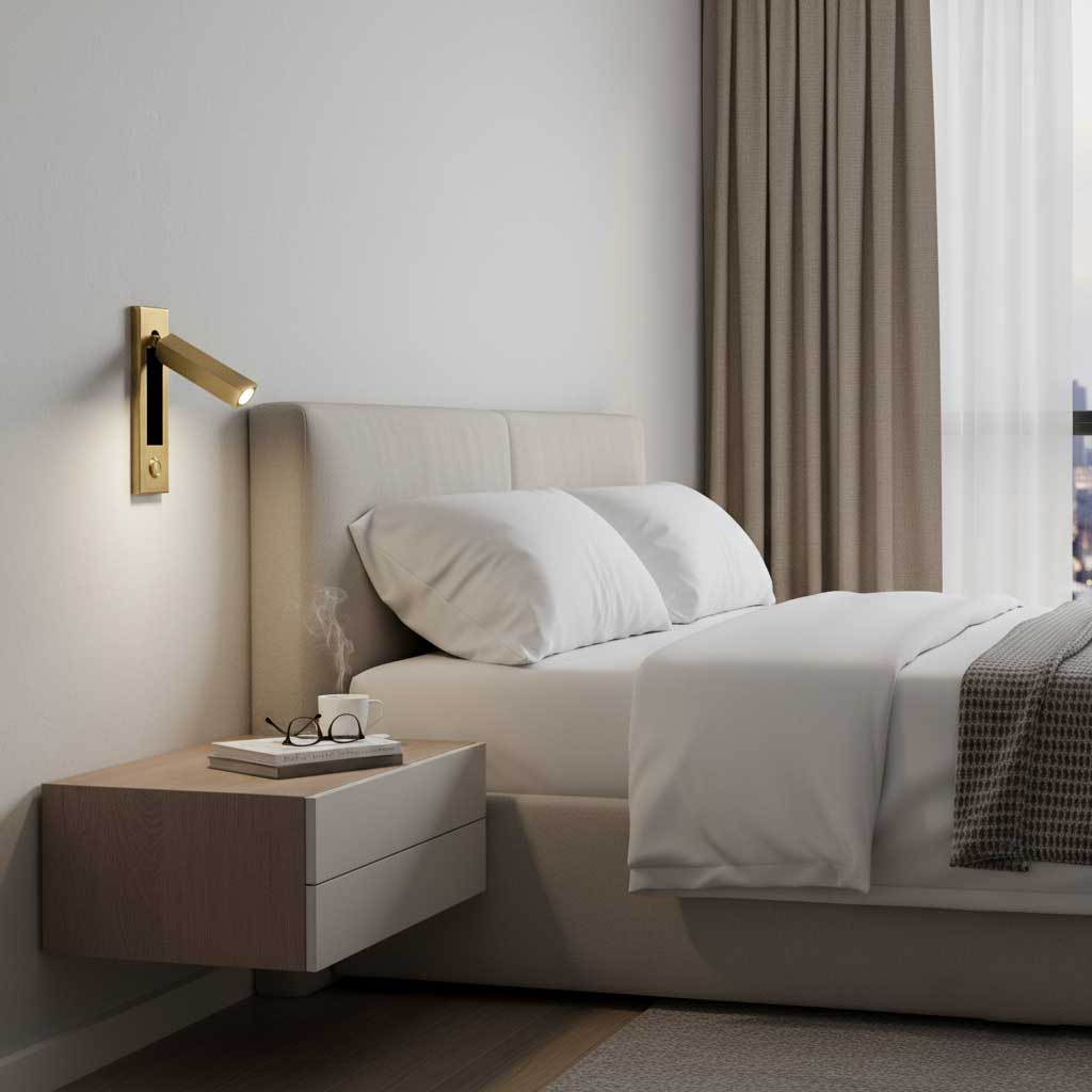 Modern Minimalist LED Bedside Scandinavian Wall Light