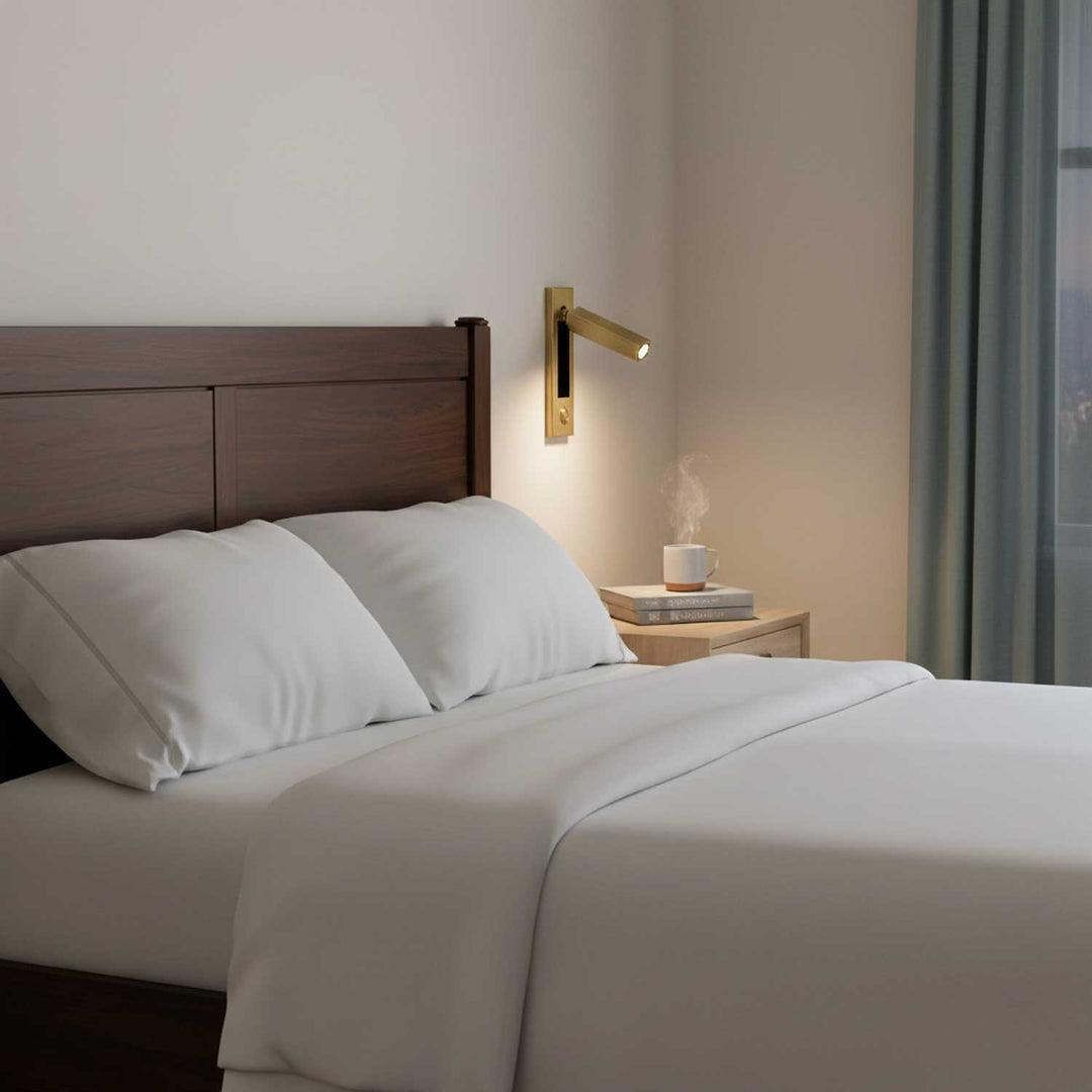 Modern Minimalist LED Bedside Scandinavian Wall Light