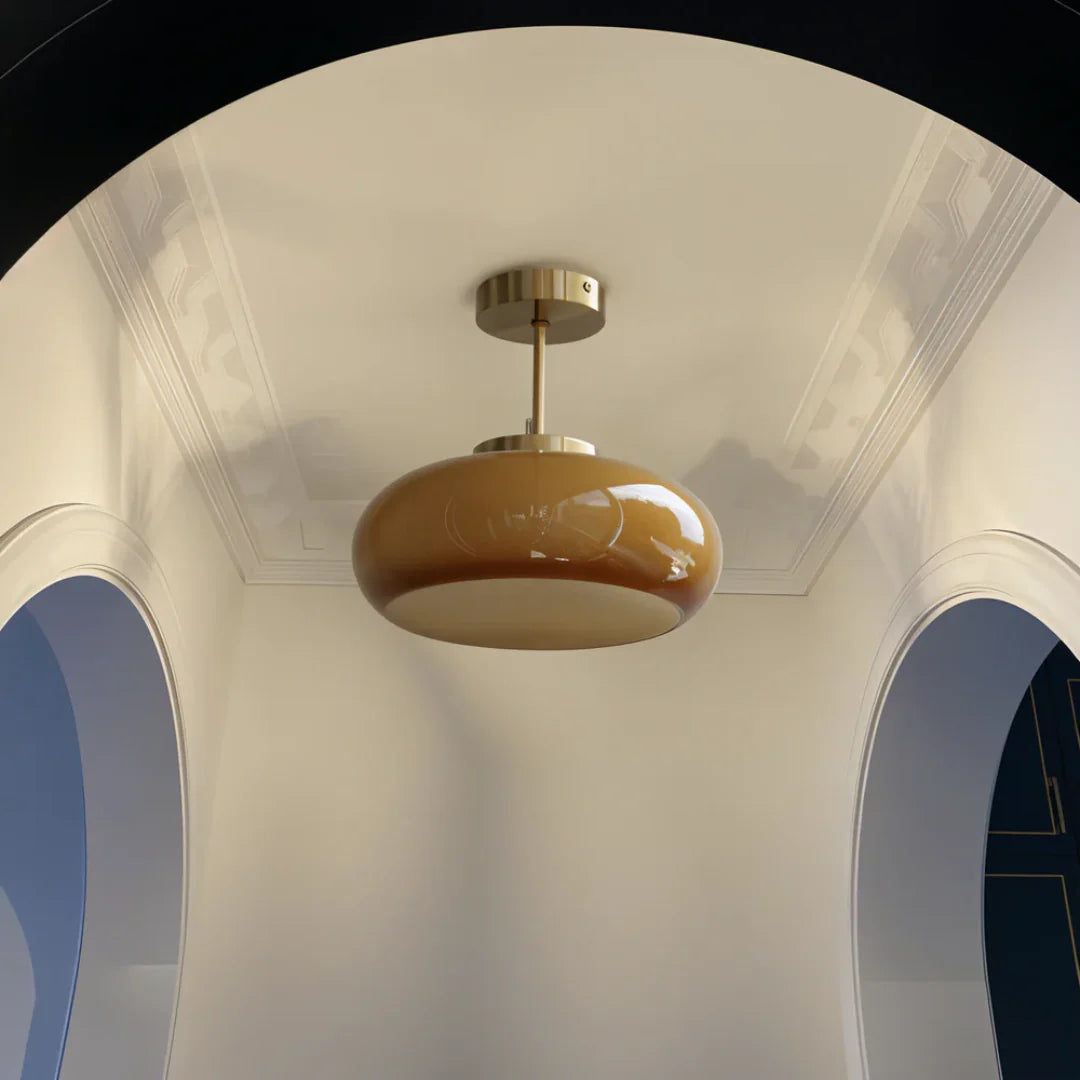 Retro Single Bulb Ceiling Light