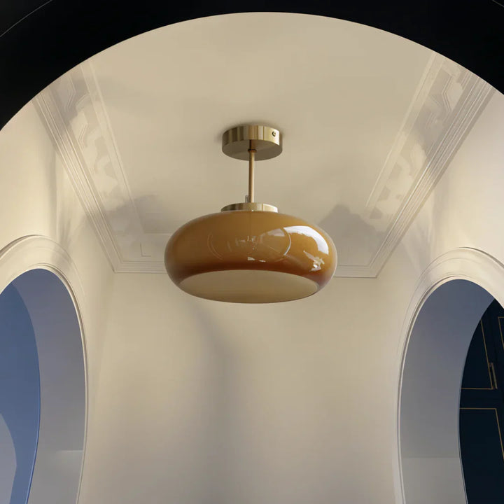 Retro Single Bulb Ceiling Light