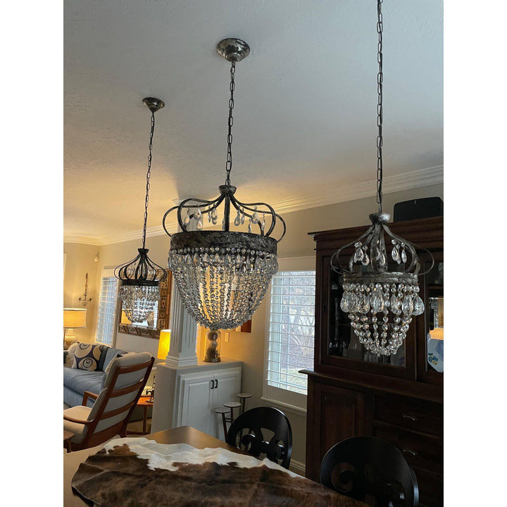 Raindrop Traditional Style Hanging Chandelier