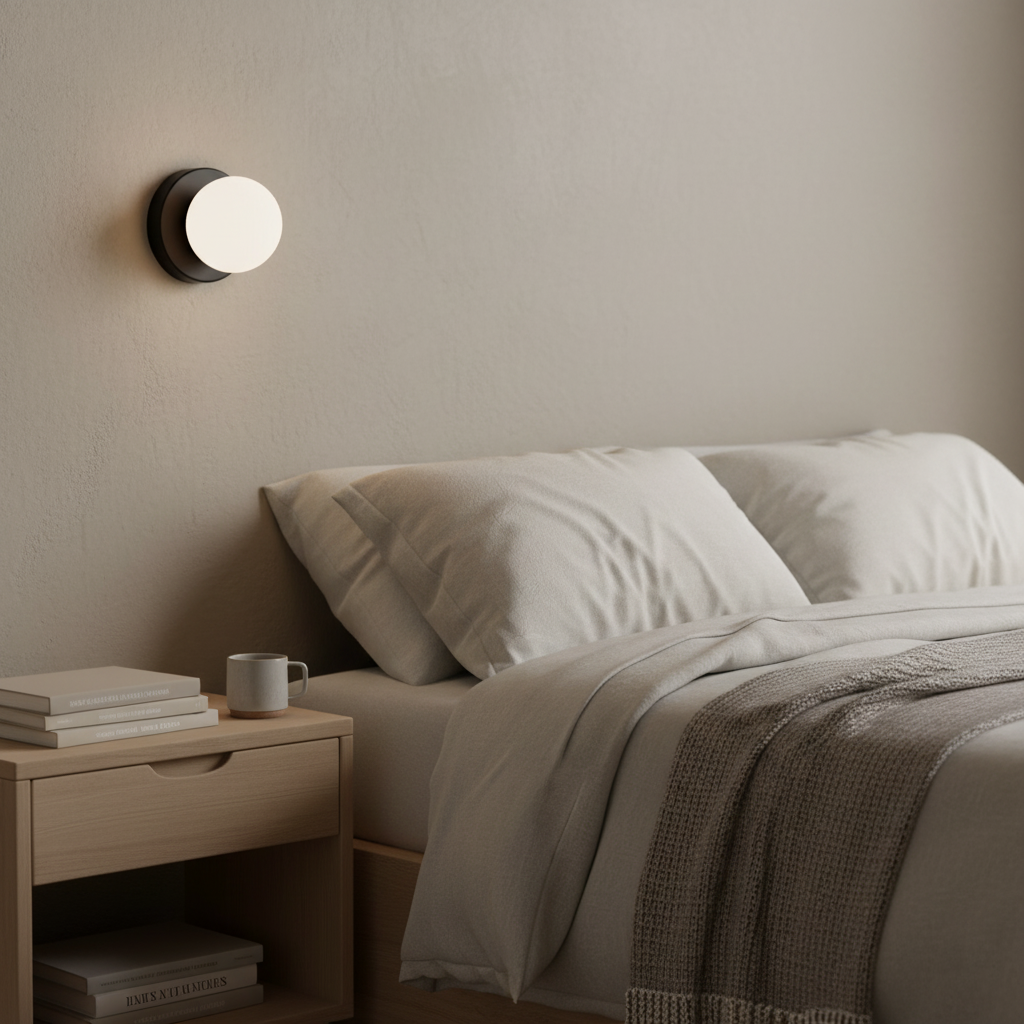 Round Minimalist Nordic LED Wall Light