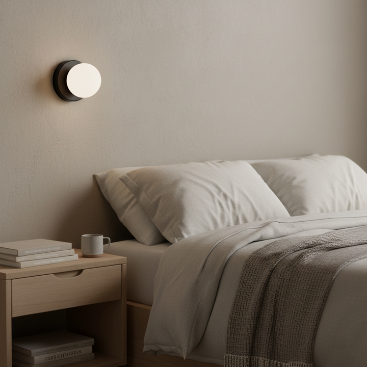 Round Minimalist Nordic LED Wall Light