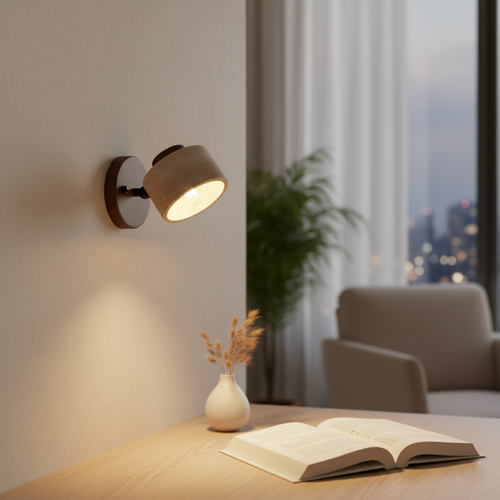 Minimalist LED Study Wall Light