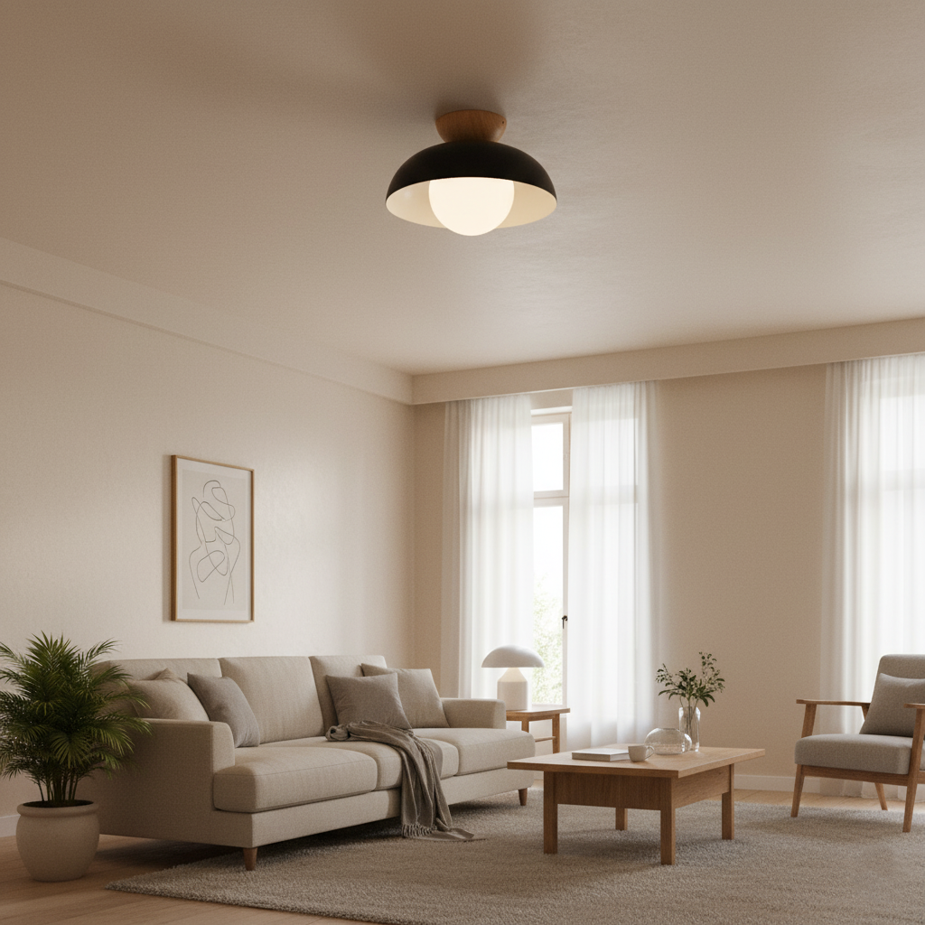 Nordic Scandinavian Minimalist Ceiling Light