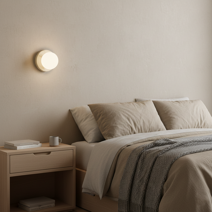 Round Minimalist Nordic LED Wall Light