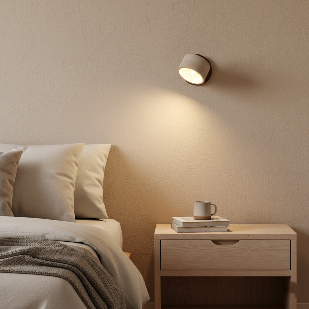 Minimalist LED Study Wall Light