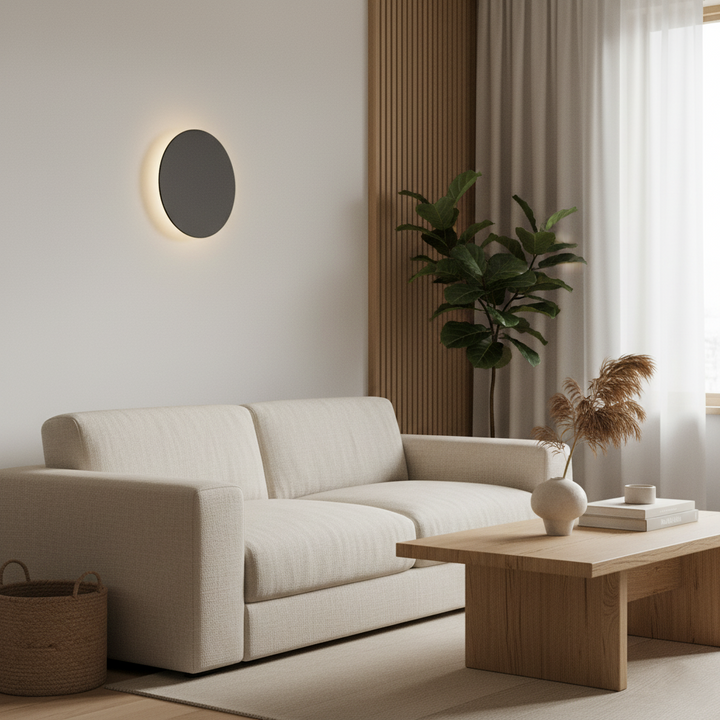 Contemporary Nordic Circular LED Wall Light