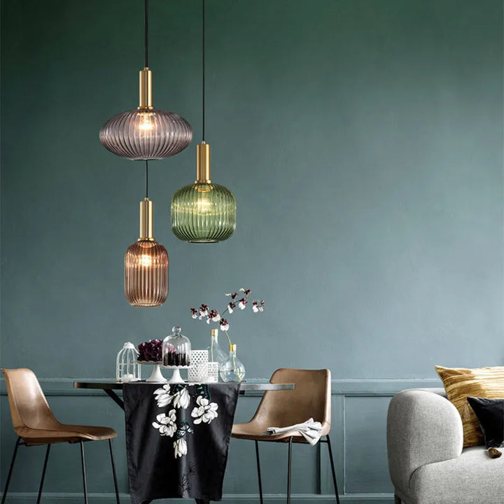 Retro-Inspired Nordic Pendant Light