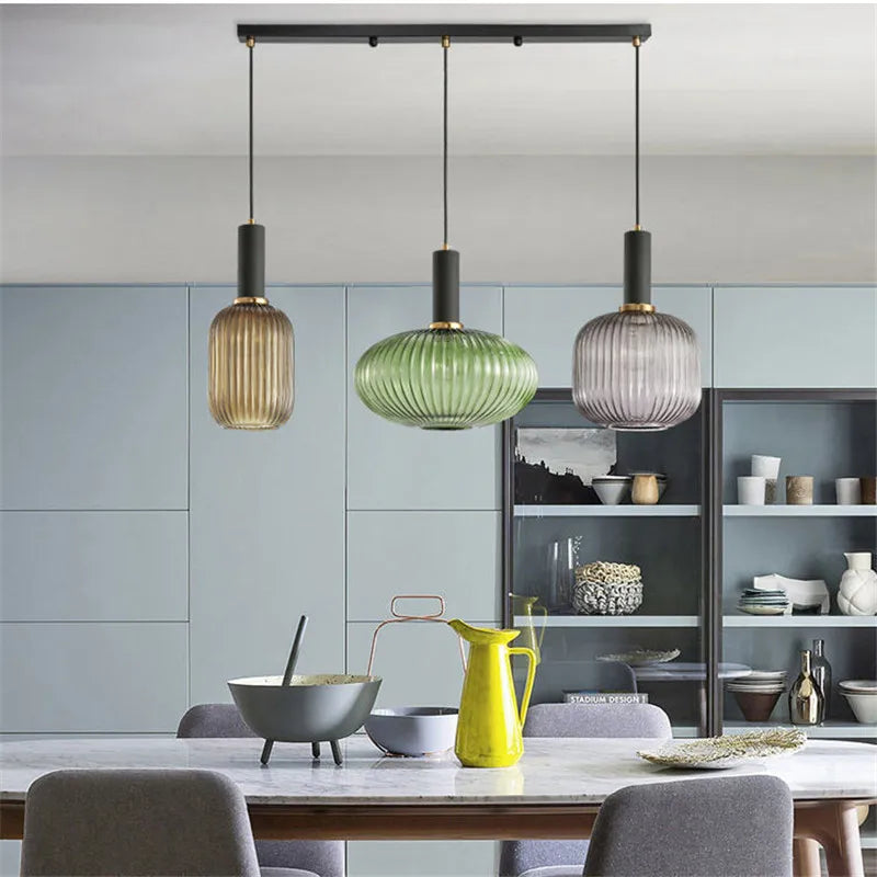 Retro-Inspired Nordic Pendant Light