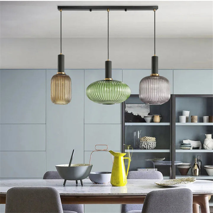 Retro-Inspired Nordic Pendant Light