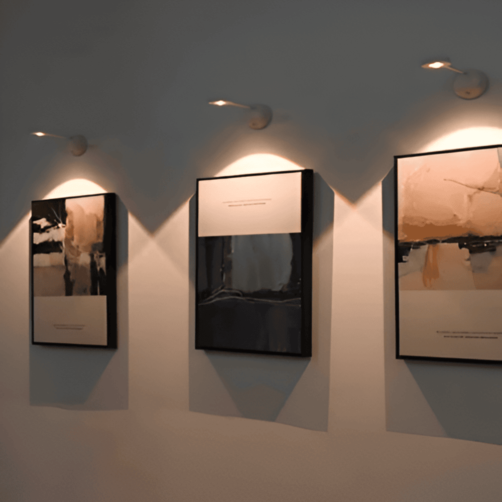 Wireless Modern Minimalist 1-Light LED Wall Lamp With Motion Sensor