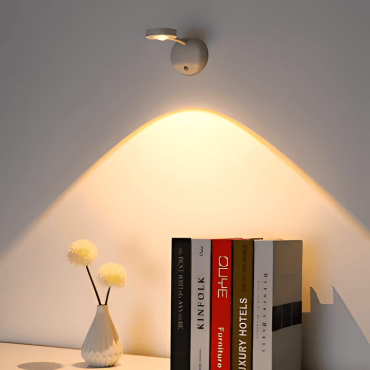 Wireless Modern Minimalist 1-Light LED Wall Lamp With Motion Sensor