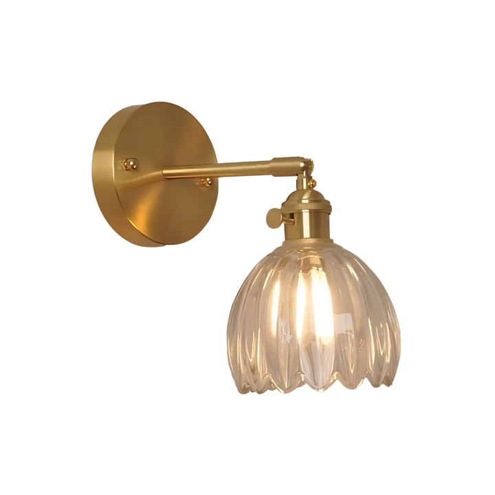 Antique Traditional Petal Style Wall Light