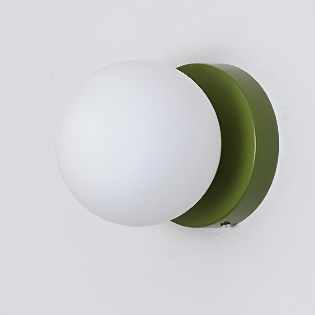 Round Minimalist Nordic LED Wall Light