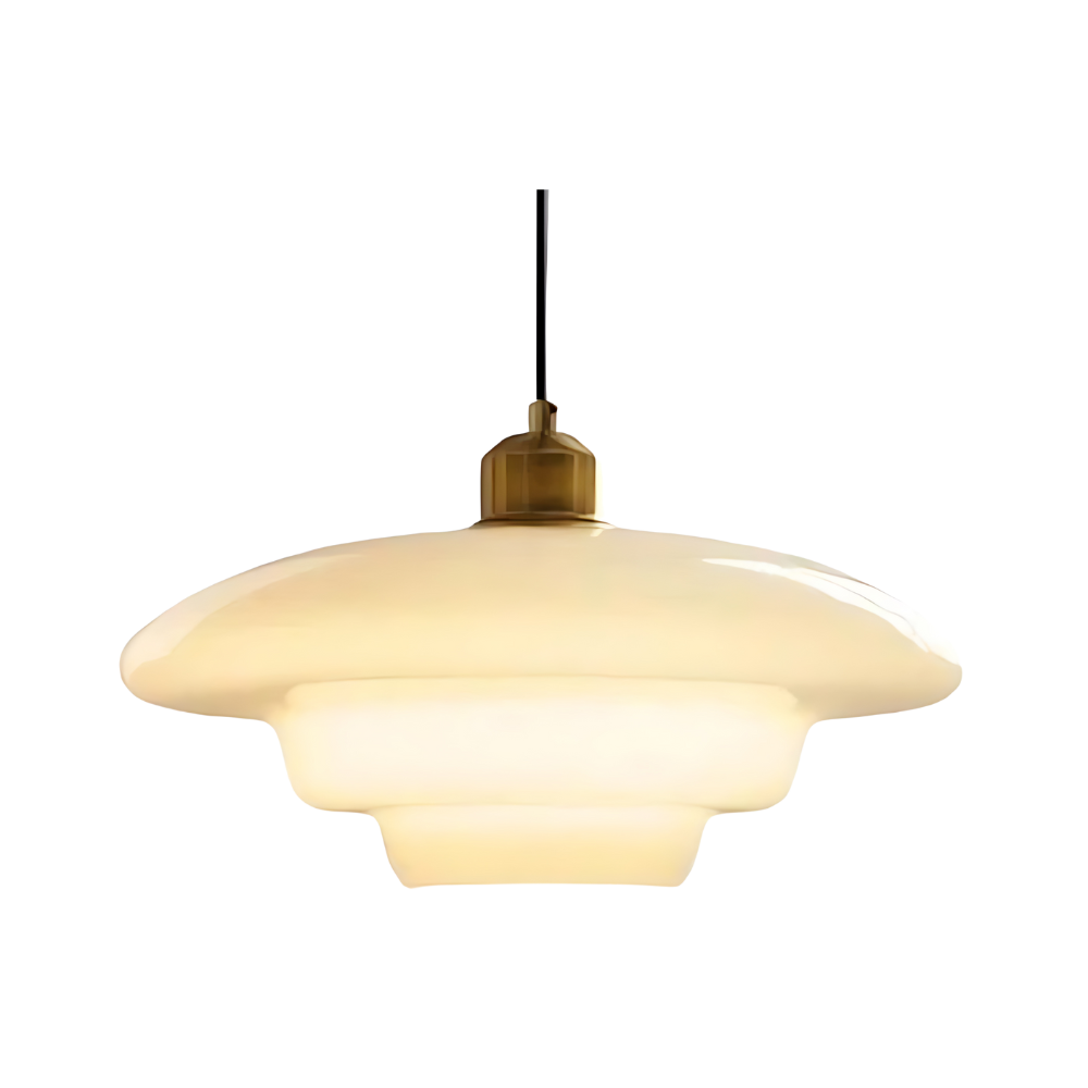 Vintage-Inspired Art Deco Drop Pendant Light