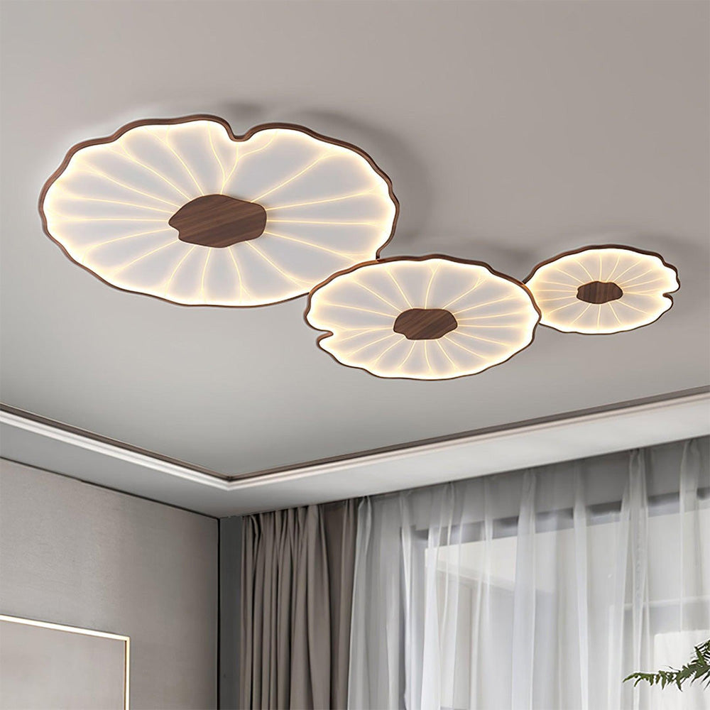 Acrylic Modern Lotus Leaf Ceiling Light