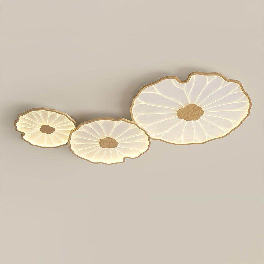 Acrylic Modern Lotus Leaf Ceiling Light