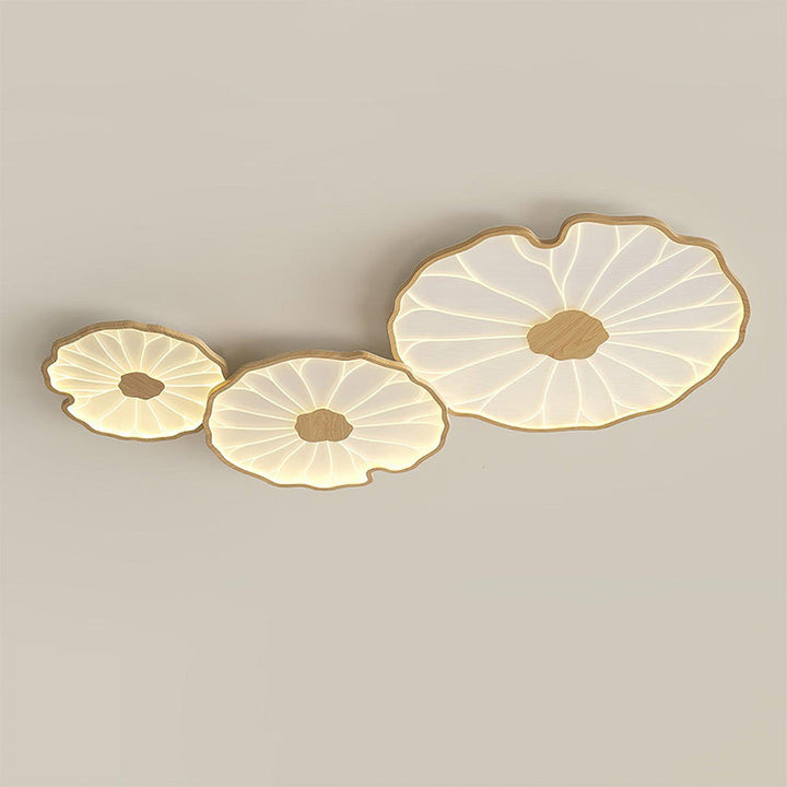 Acrylic Modern Lotus Leaf Ceiling Light