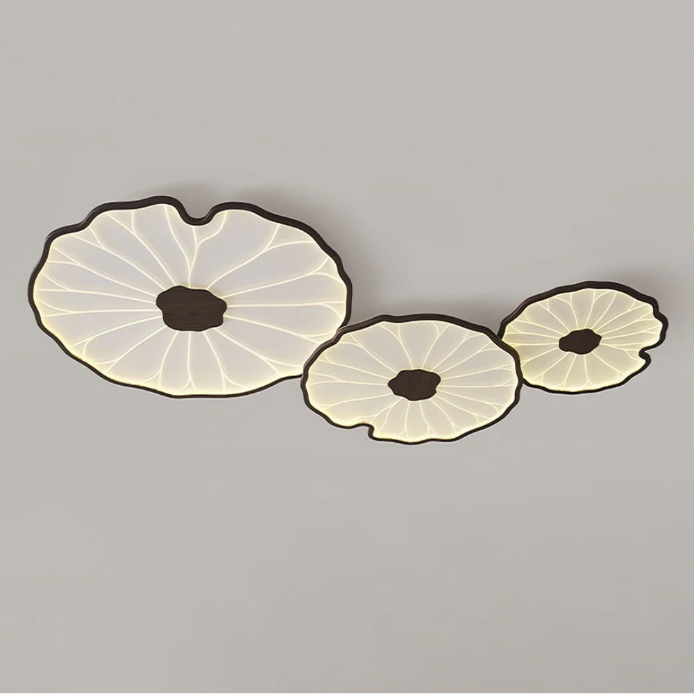 Acrylic Modern Lotus Leaf Ceiling Light