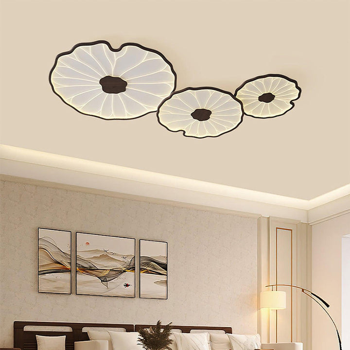 Acrylic Modern Lotus Leaf Ceiling Light