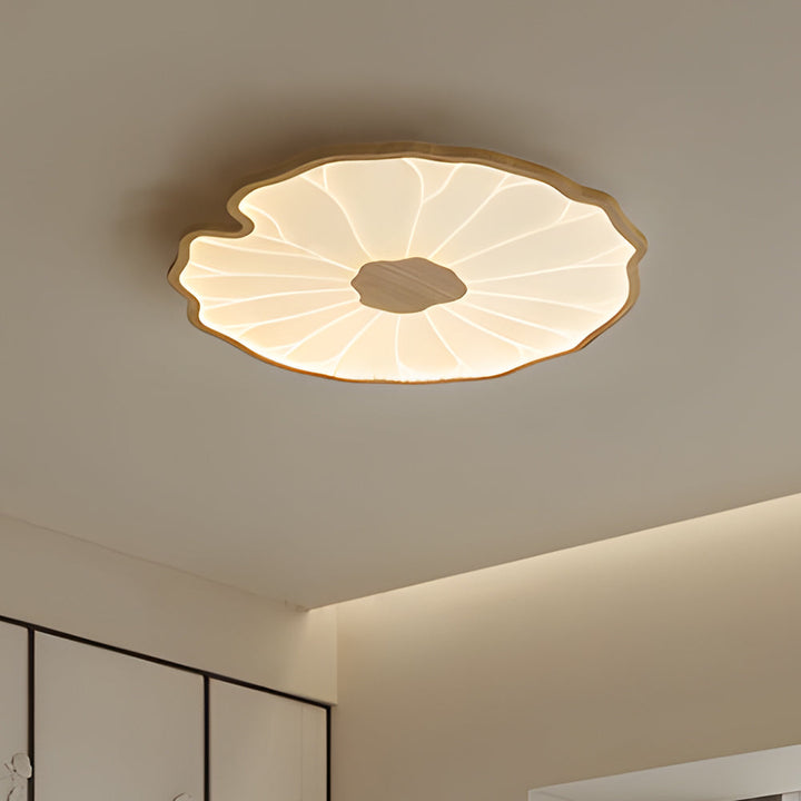 Acrylic Modern Lotus Leaf Ceiling Light