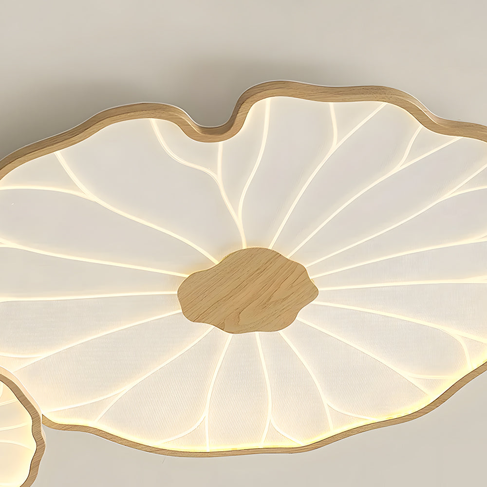 Acrylic Modern Lotus Leaf Ceiling Light