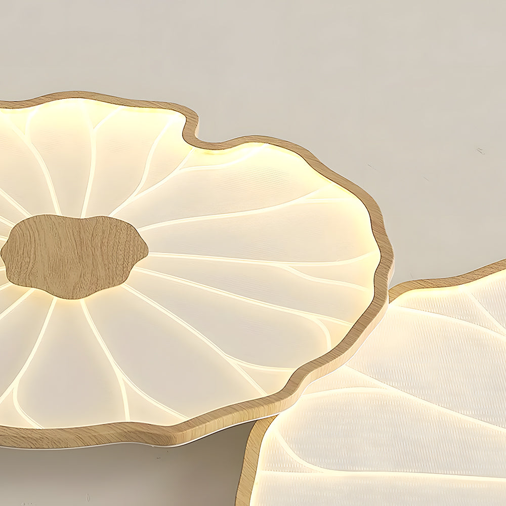 Acrylic Modern Lotus Leaf Ceiling Light