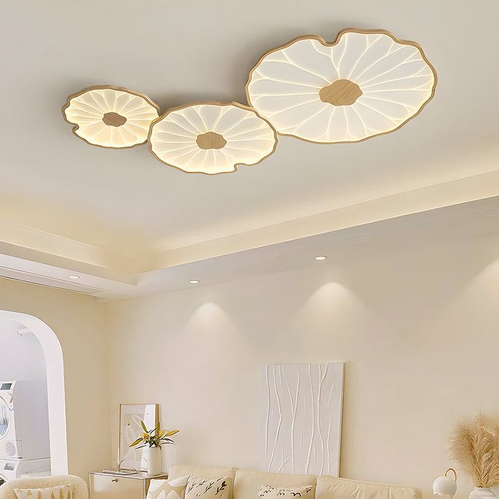 Acrylic Modern Lotus Leaf Ceiling Light