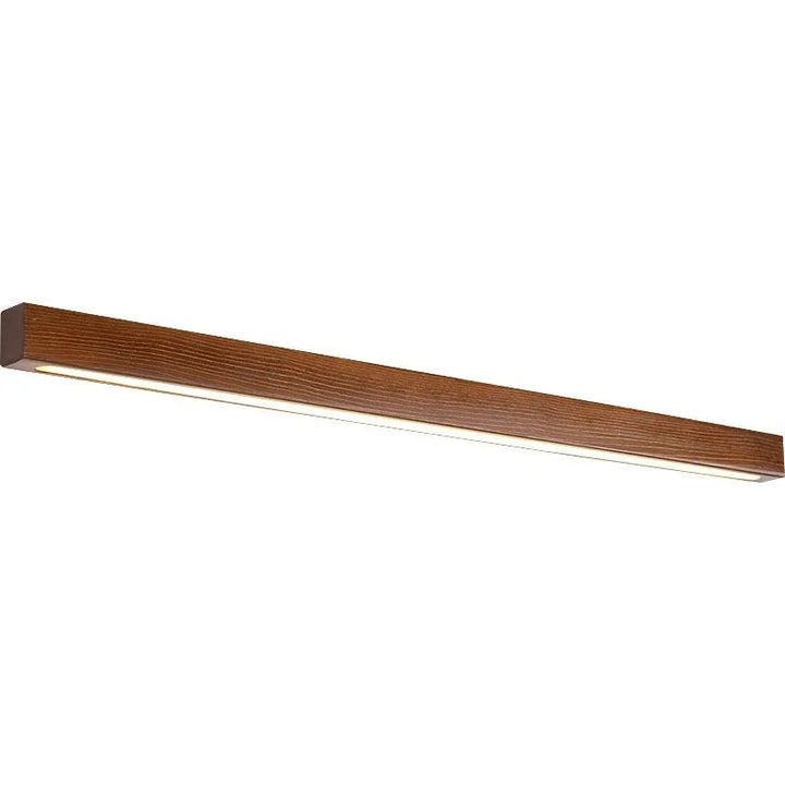 Simple Mirror Nordic Wood LED Bathroom Wall Lighting