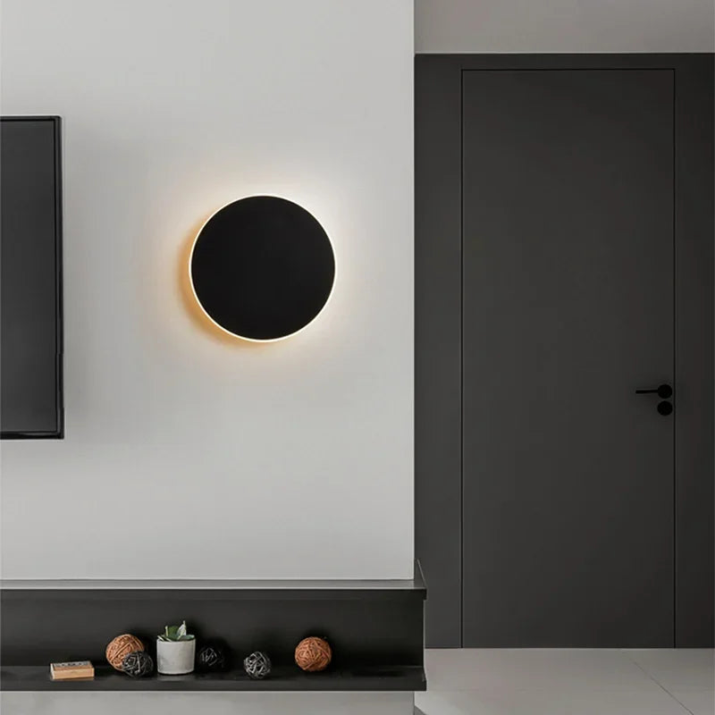 Contemporary Nordic Circular LED Wall Light