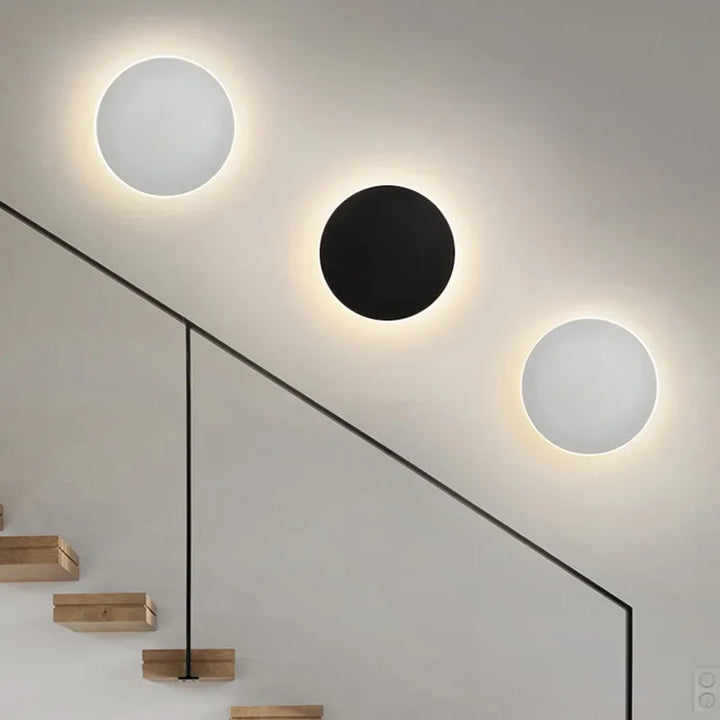Contemporary Nordic Circular LED Wall Light