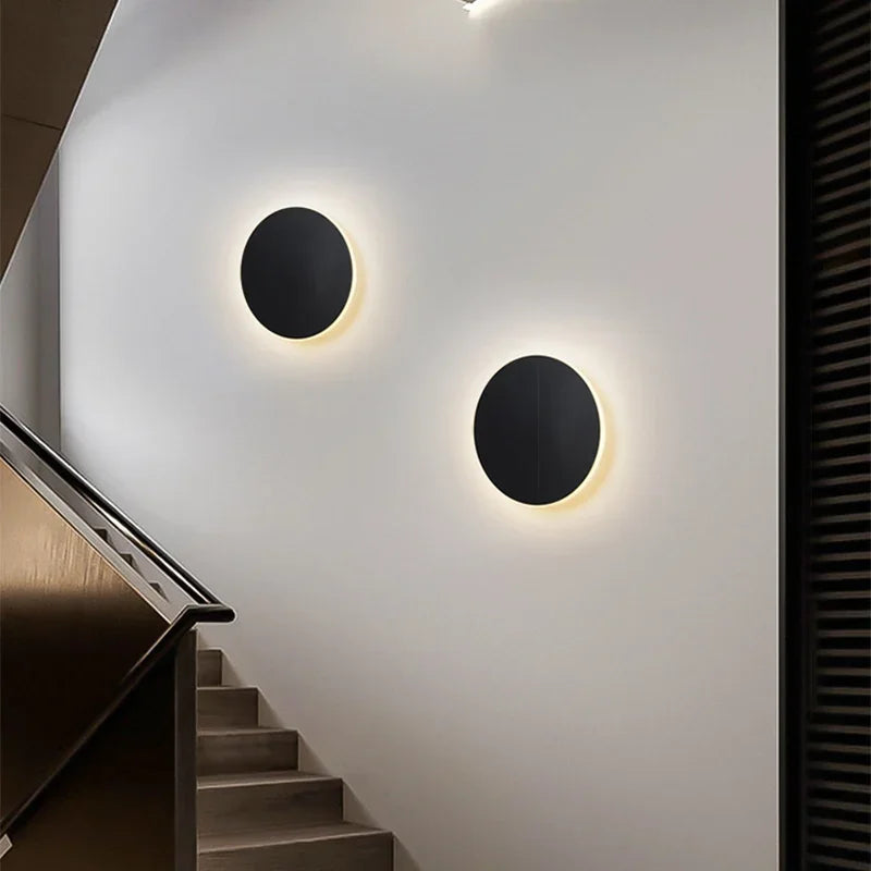 Contemporary Nordic Circular LED Wall Light