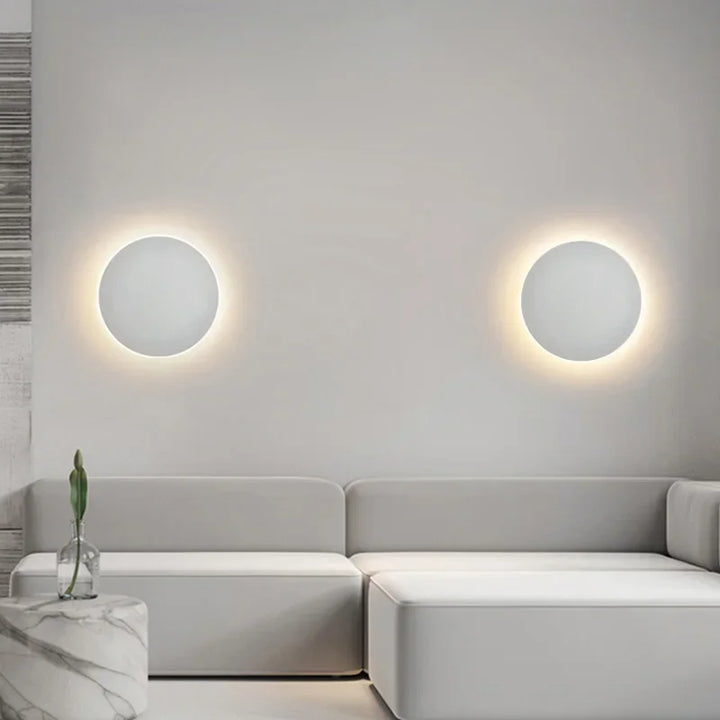 Contemporary Nordic Circular LED Wall Light
