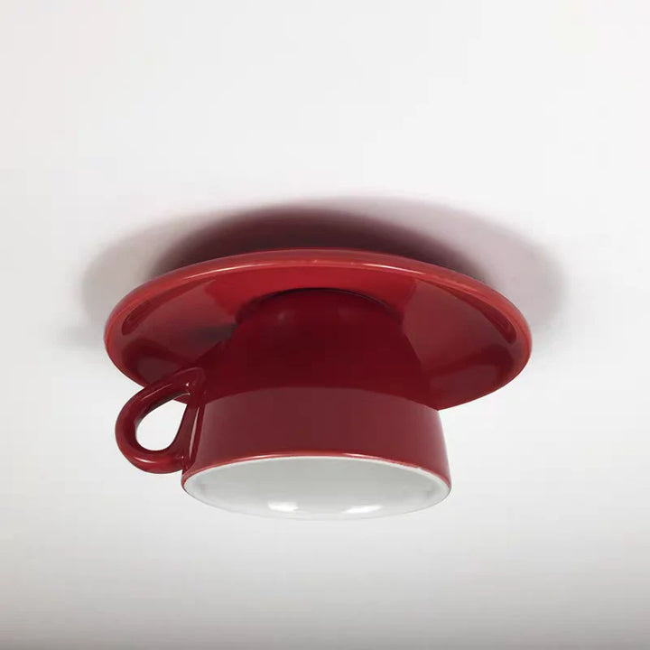 Cup-Shaped Ceiling Light