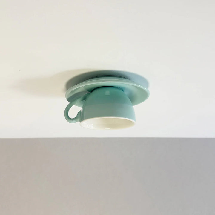 Cup-Shaped Ceiling Light